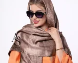 روسری ژاکارد طرح T